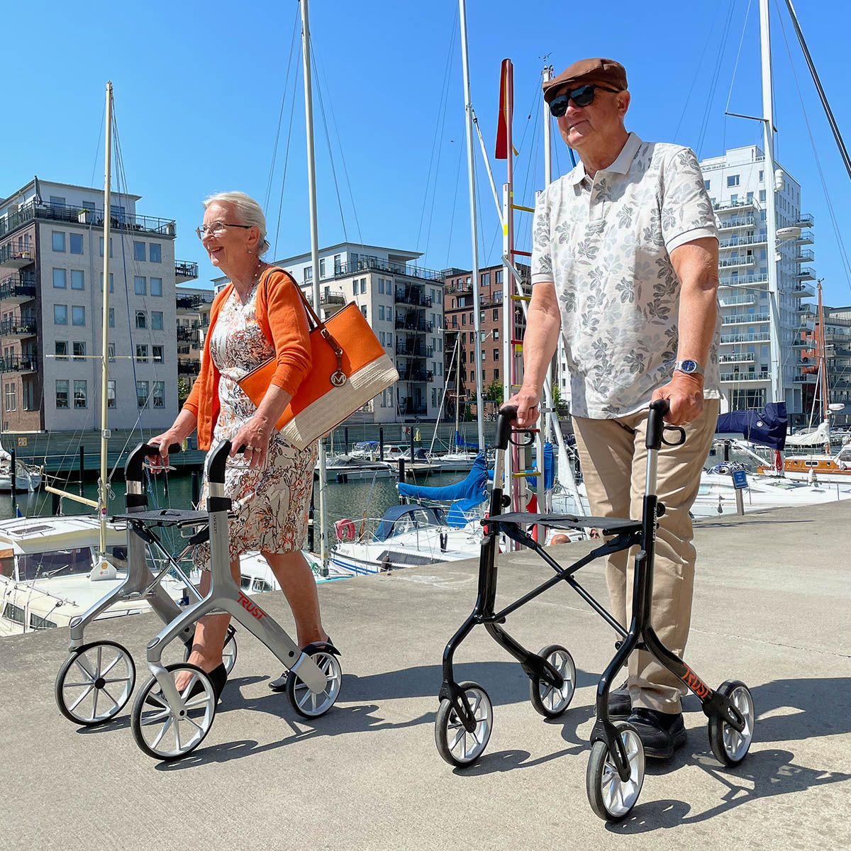LET’S MOVE – LE DÉAMBULATEUR 4 ROUES LÉGER ET DESIGN