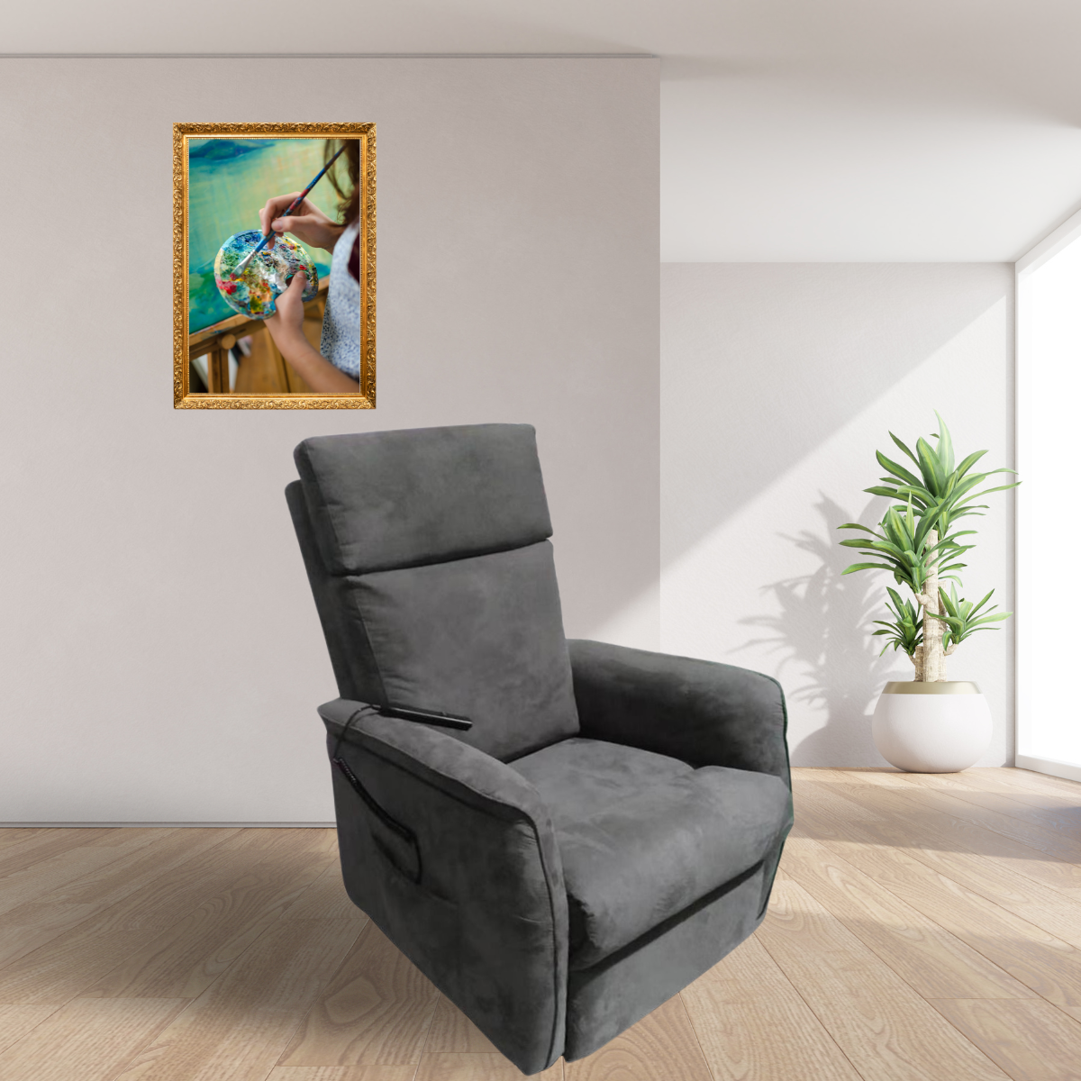 FAUTEUIL RELEVEUR ÉLECTRIQUE JUST – CONFORT ET AUTONOMIE AU QUOTIDIEN